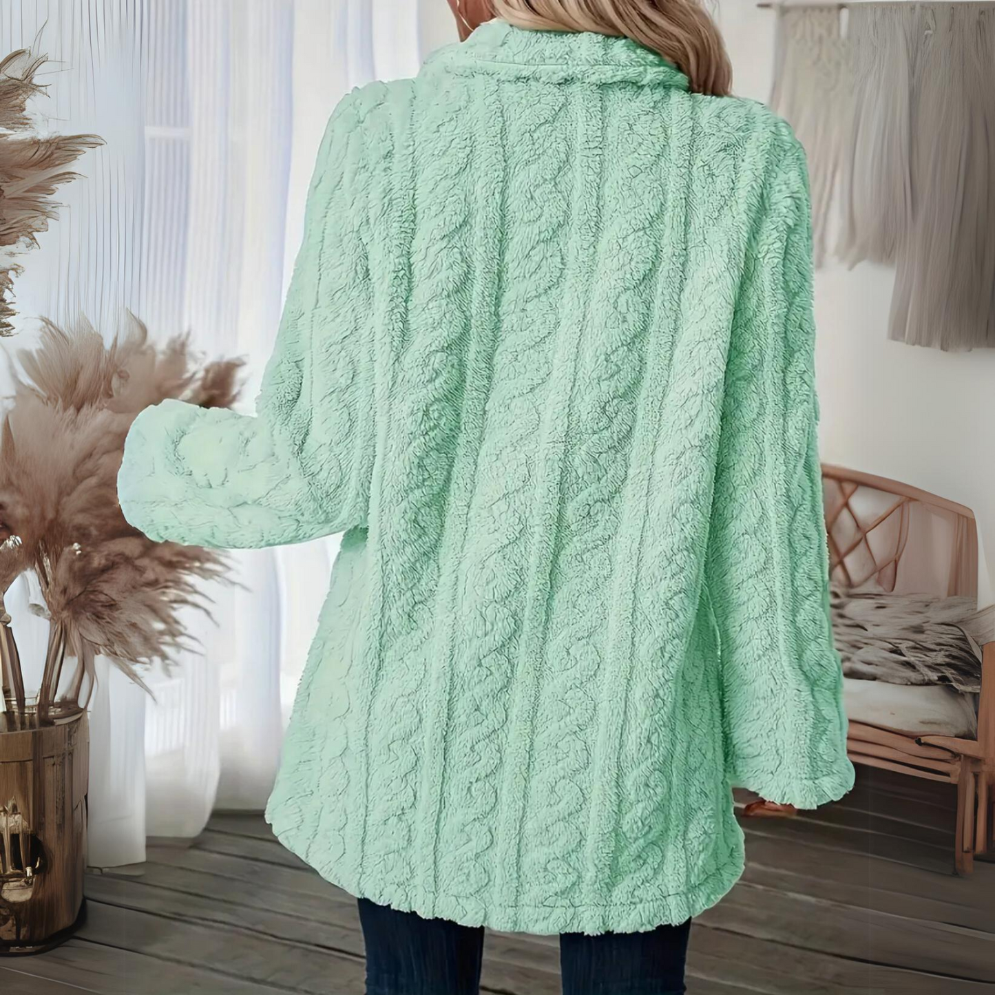 Belle | Warme Fuzzy Jas