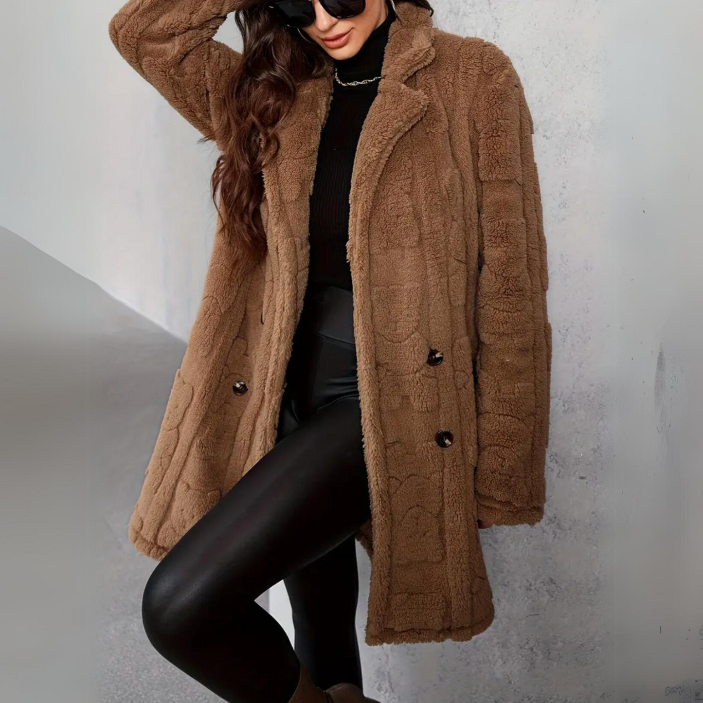 Belle | Warme Fuzzy Jas