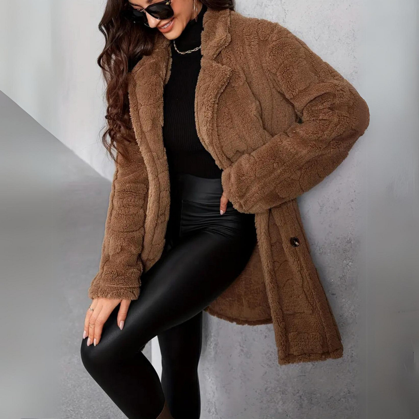 Belle | Warme Fuzzy Jas