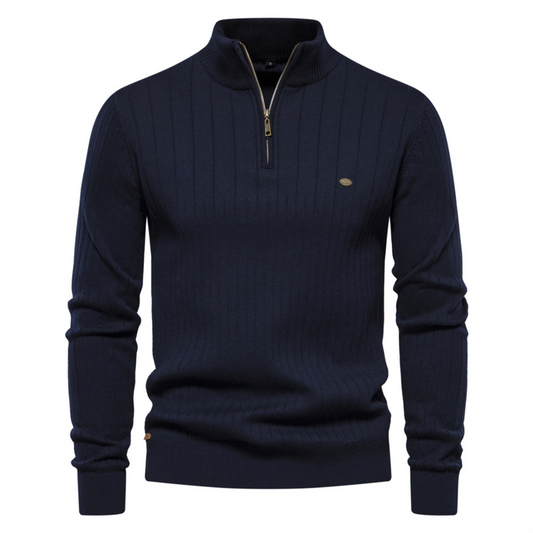 Leo | Premium Half Zip Trui